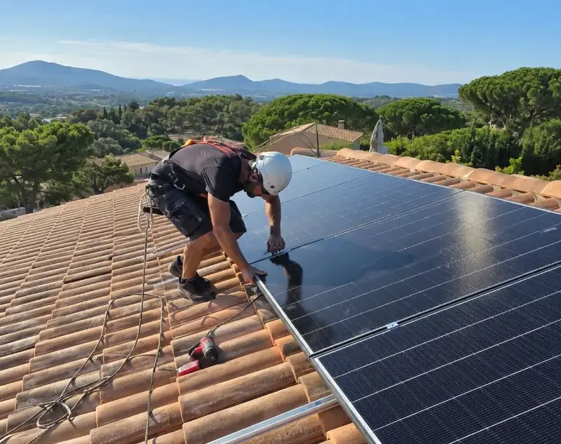 Installateur panneaux solaires Saint-Laurent-d'Aigouze — pose photovoltaïque sur toiture
